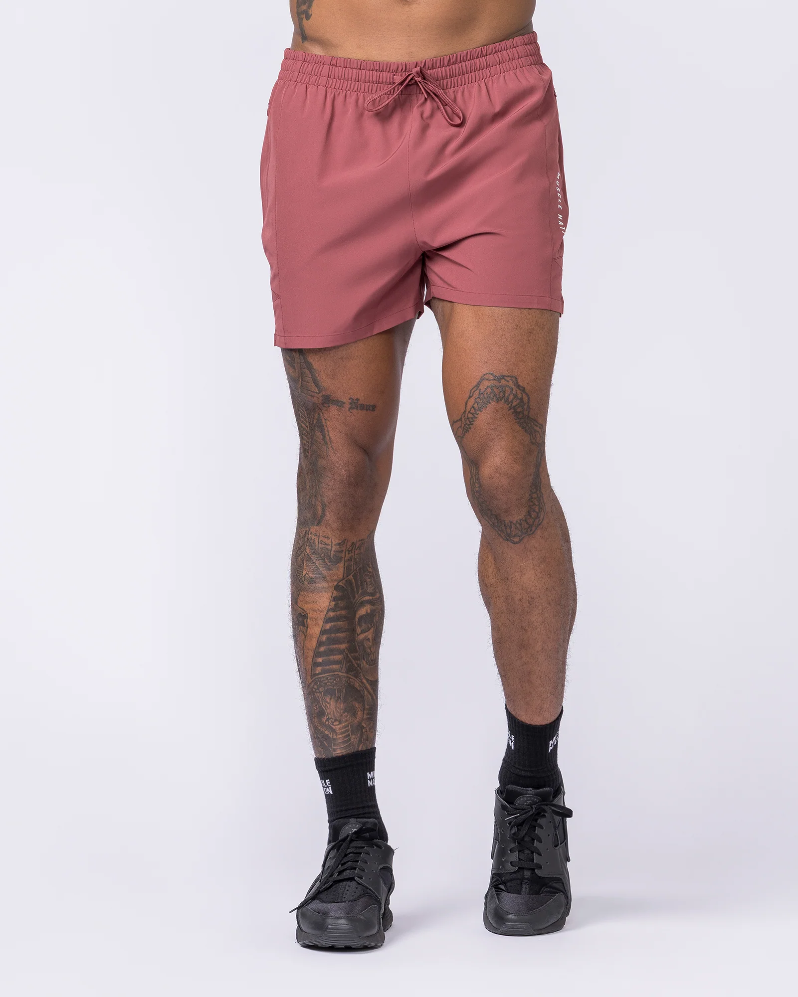 Streamline Training 3" Shorts - Rust - Image 4