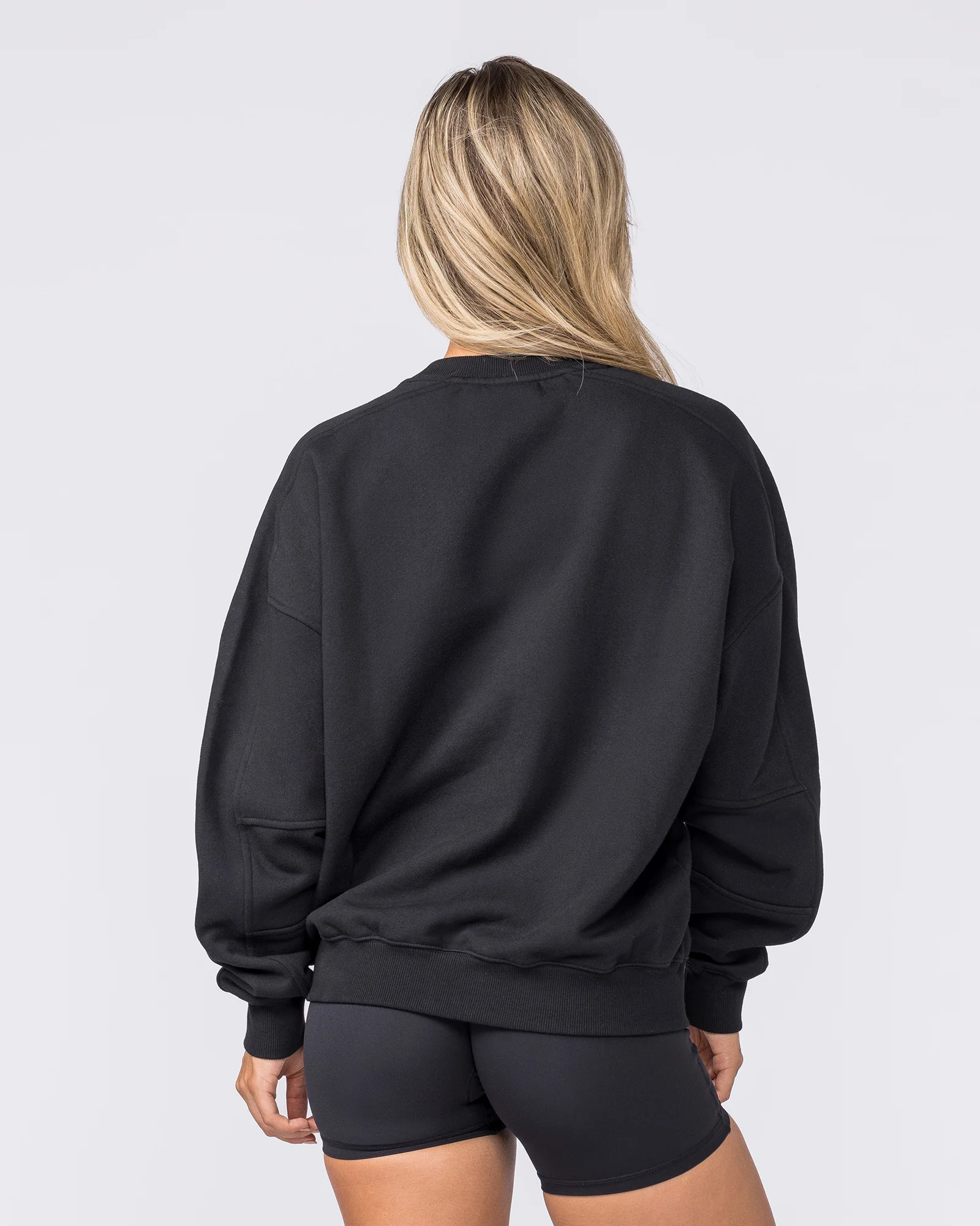 Studio Boxy Pullover - Black - Image 5