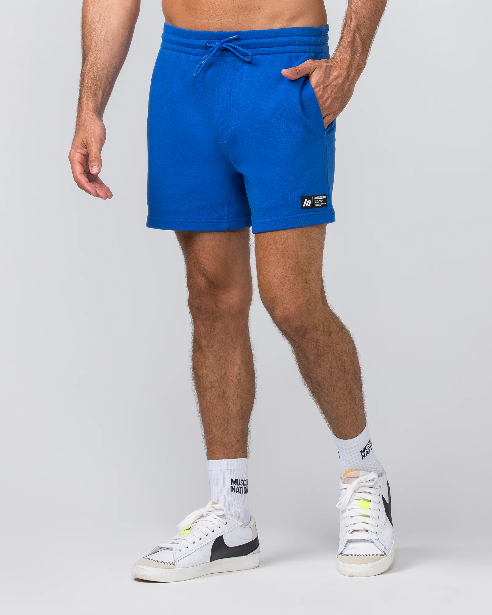 Sweat 5" Shorts - Bondi Blue - Image 2