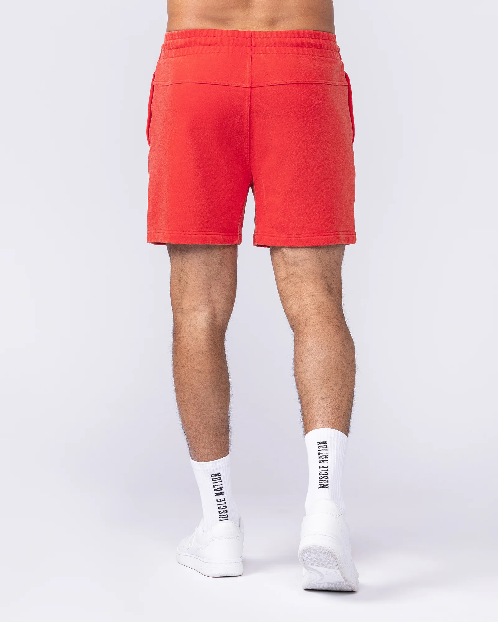 Sweat 5" Shorts - Washed Red - Image 5