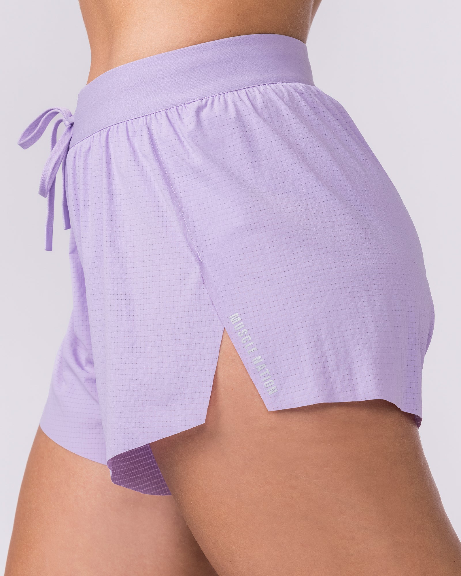 Tempo 3" Run Shorts - Lavender - Image 6