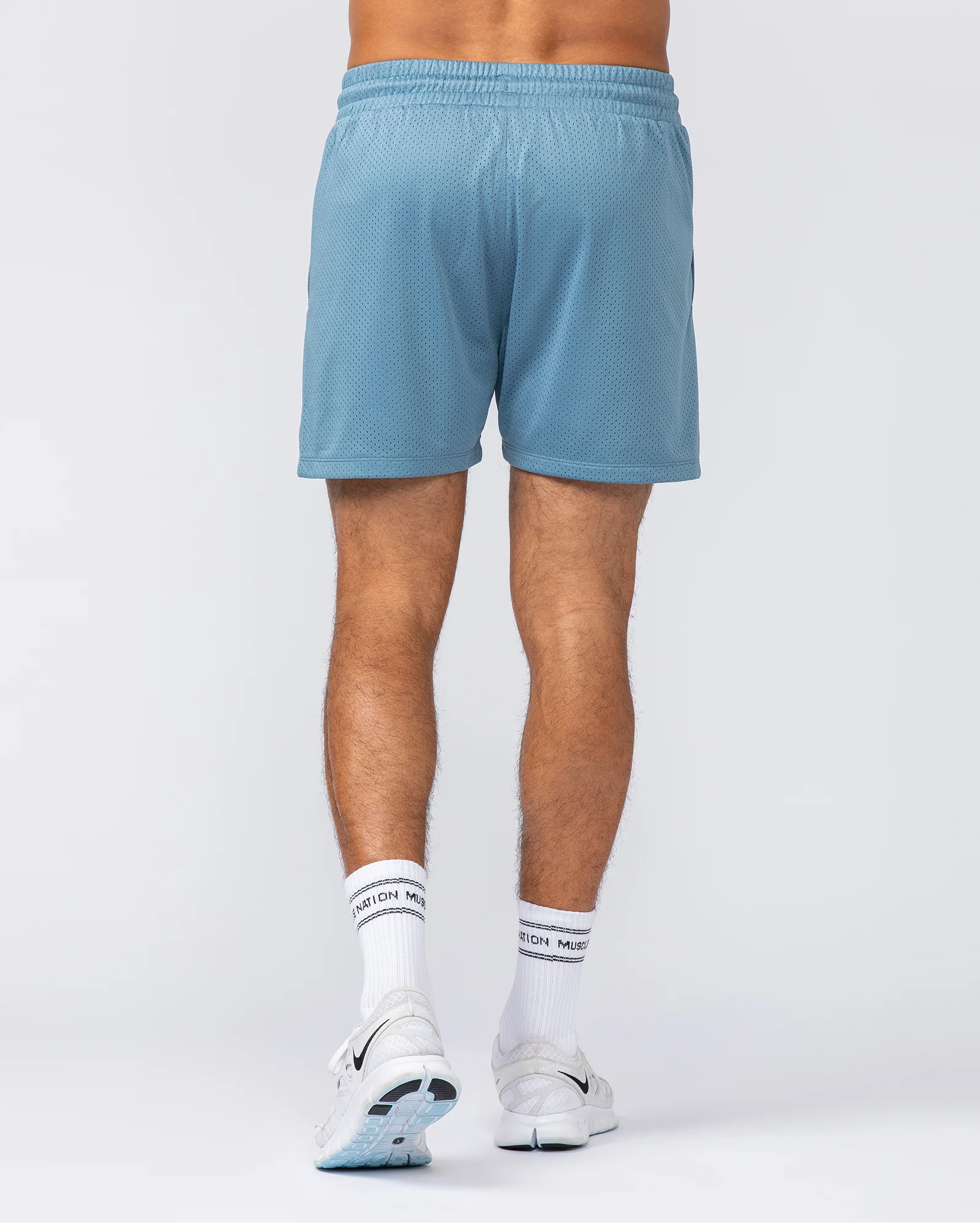 Throwback Lay Up 3.5" Shorts - Pale Thunder - Image 5