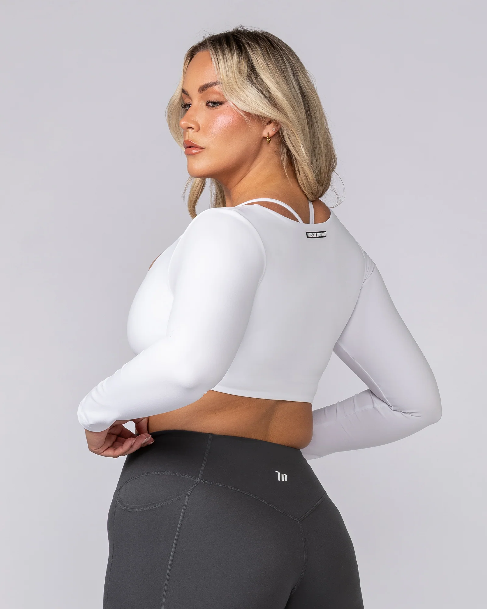 Ultimate Long Sleeve Top - White - Image 3
