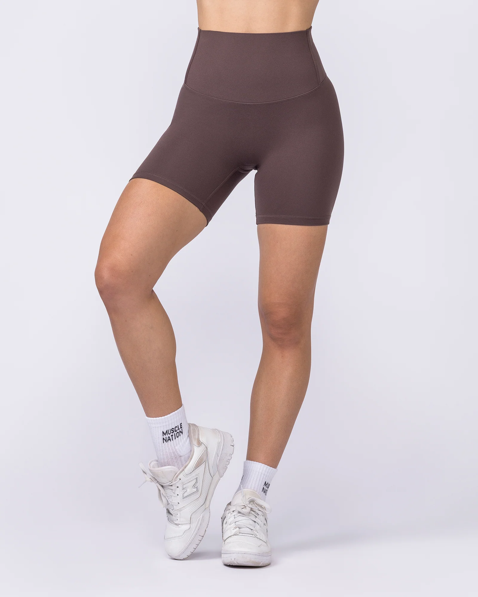 Unrivalled Bare Bike Shorts - Cola - Image 6