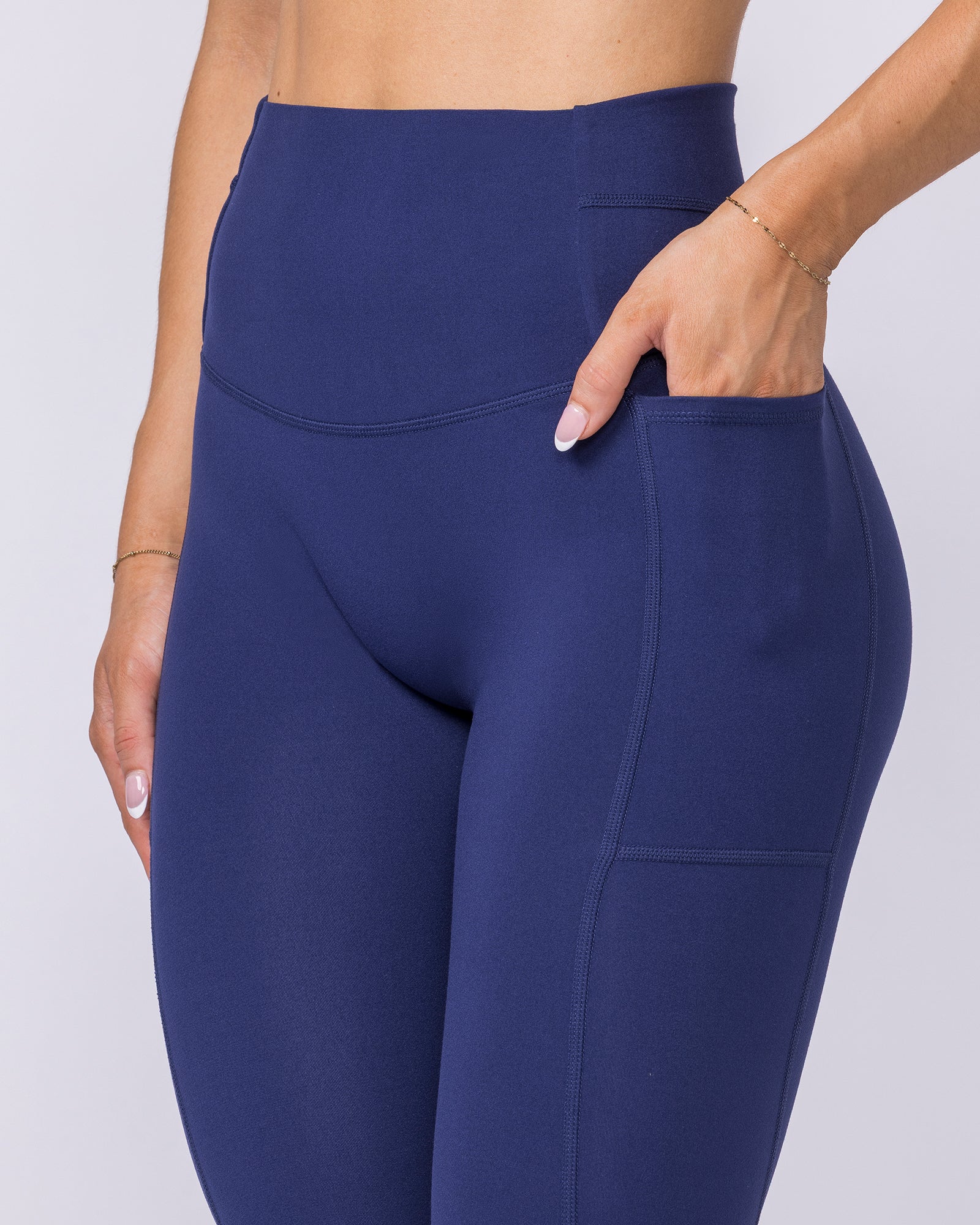 Unrivalled Everyday Pocket Ankle Leggings - Classic Navy - Image 7