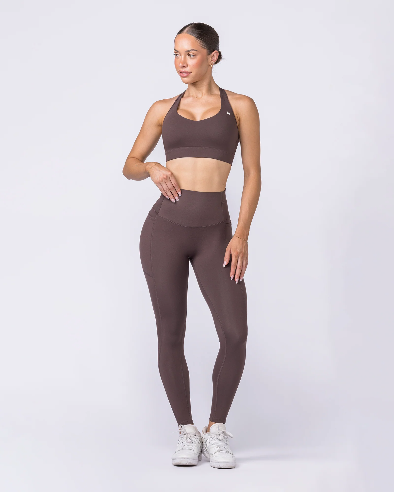 Unrivalled Everyday Pocket Ankle Leggings - Cola - Image 9