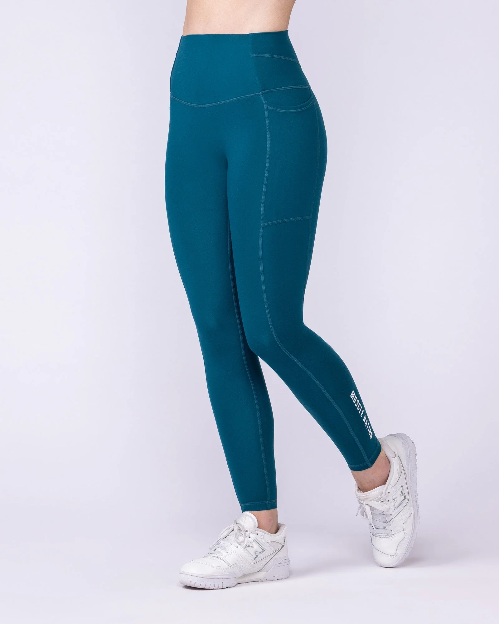 Unrivalled Everyday Pocket Ankle Leggings - Dark Marine