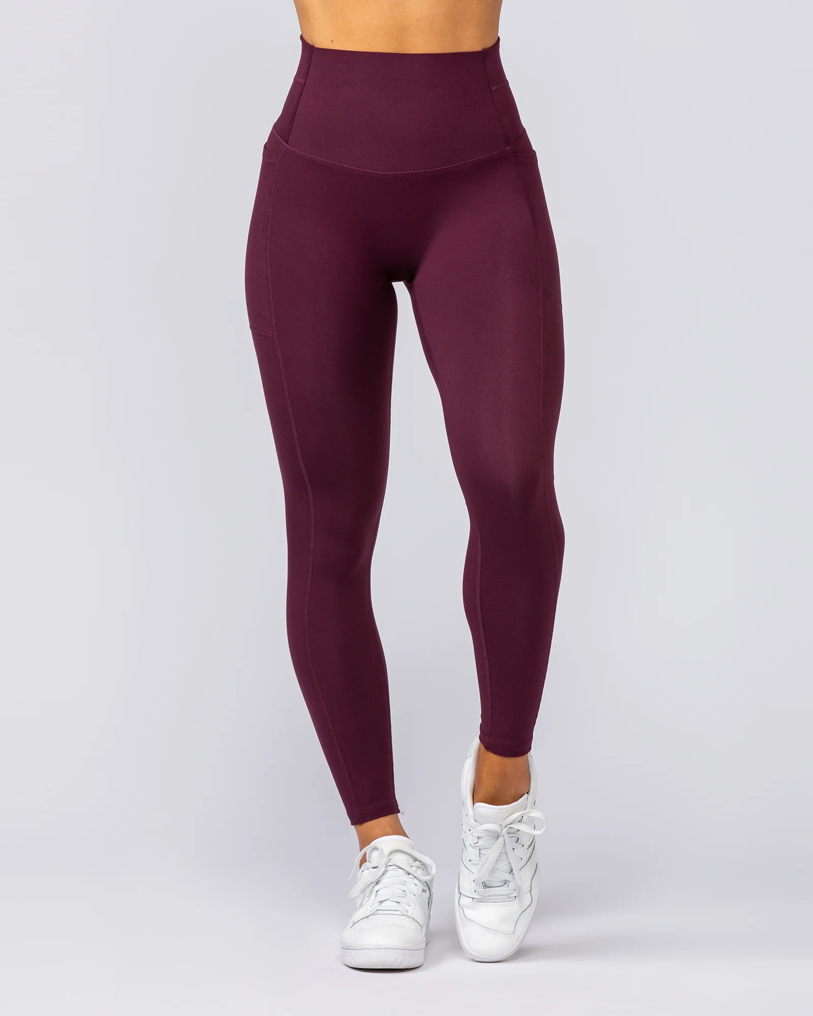 Unrivalled Everyday Pocket Ankle Leggings - Sangria - Image 7
