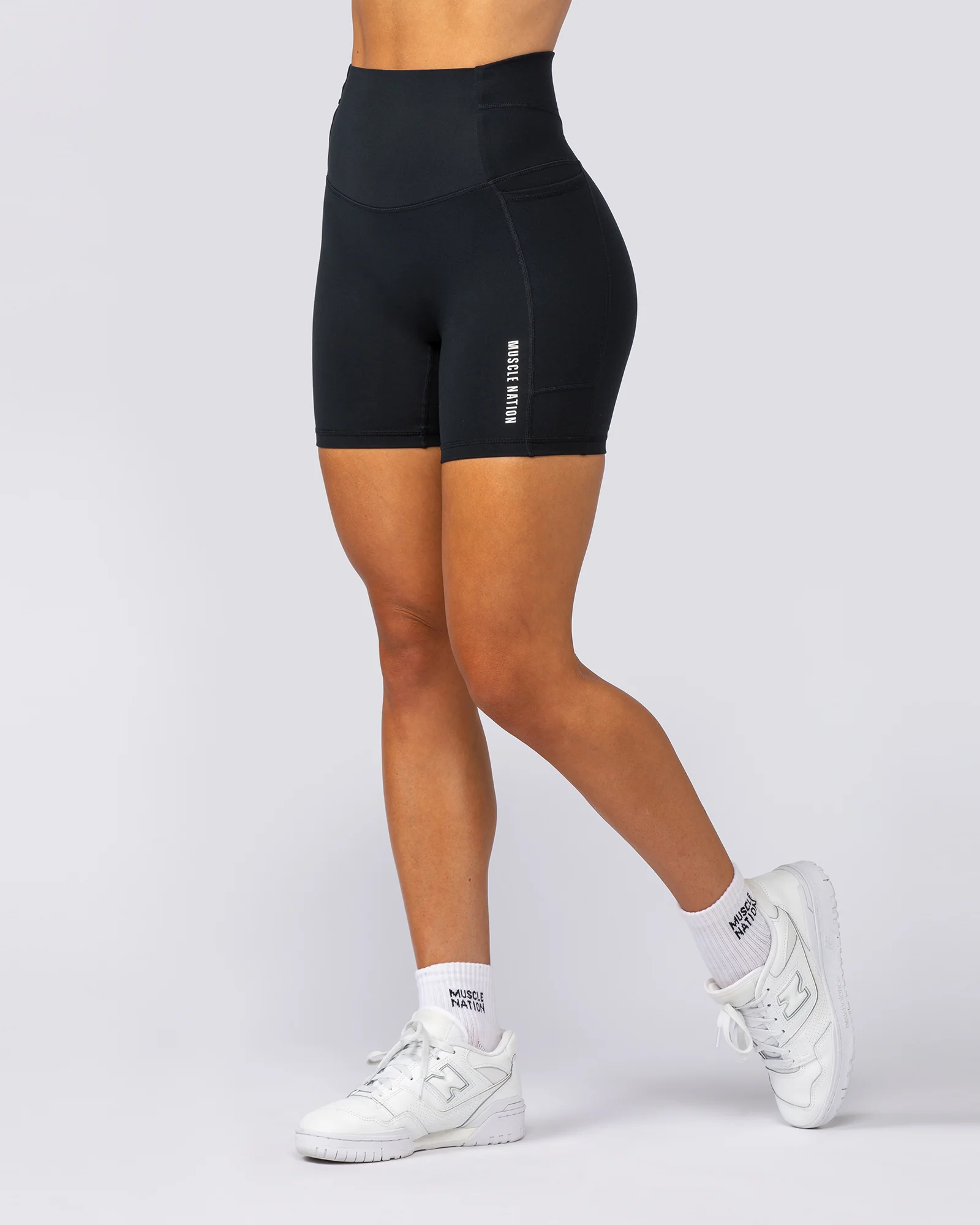 Unrivalled Everyday Pocket Bike Shorts - Black - Image 7