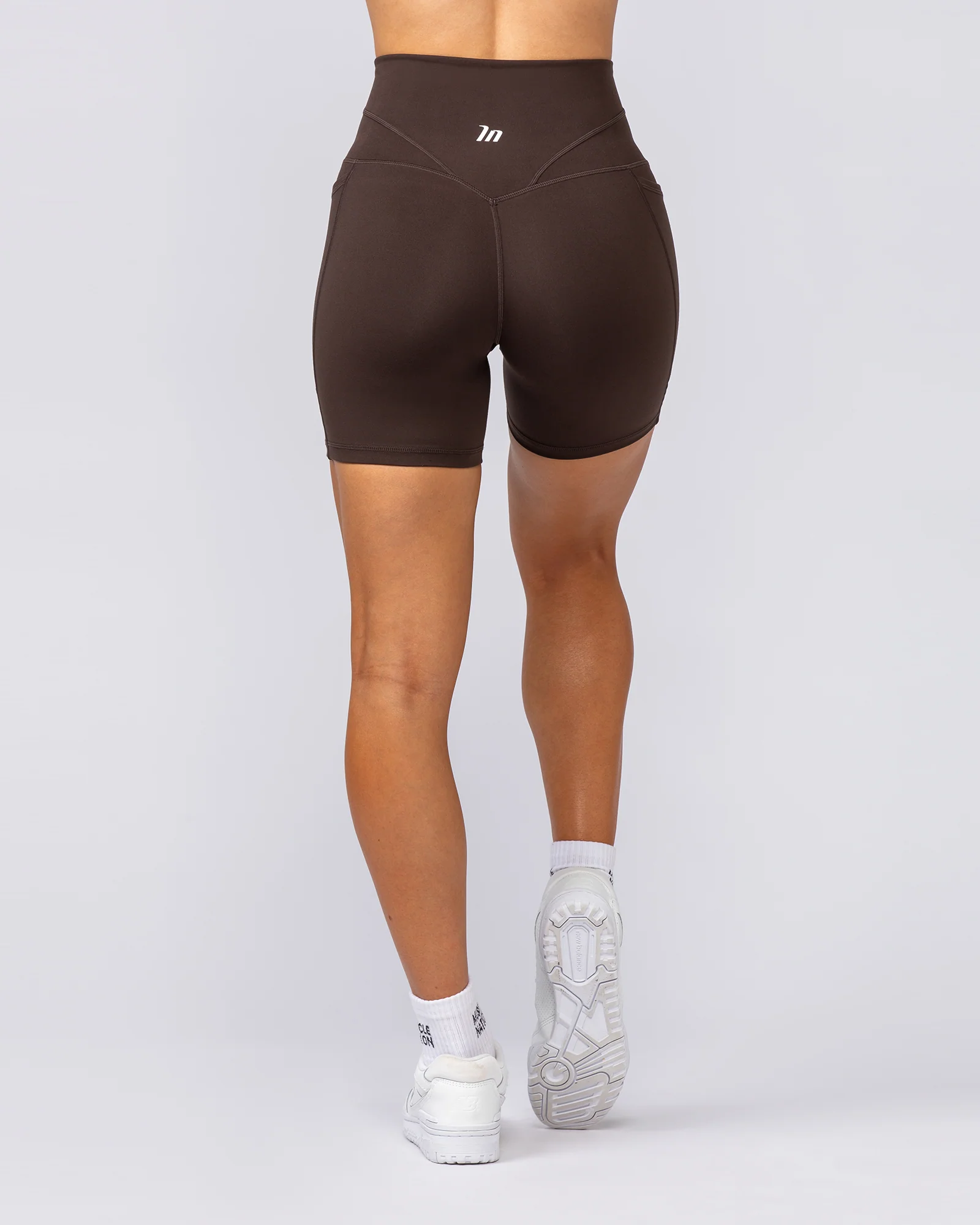 Unrivalled Everyday Pocket Bike Shorts - Cocoa - Image 9