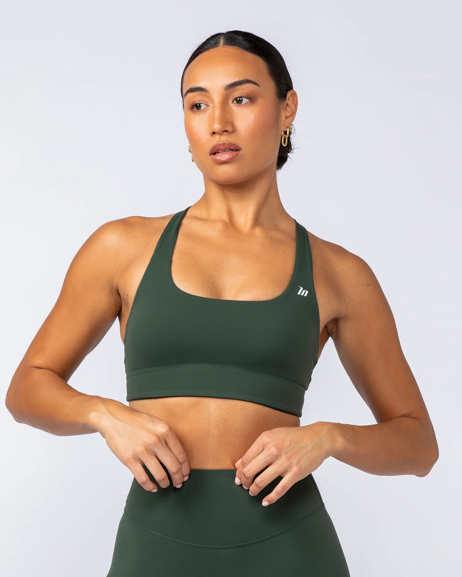 Unstoppable Bra - Dark Olive - Image 5