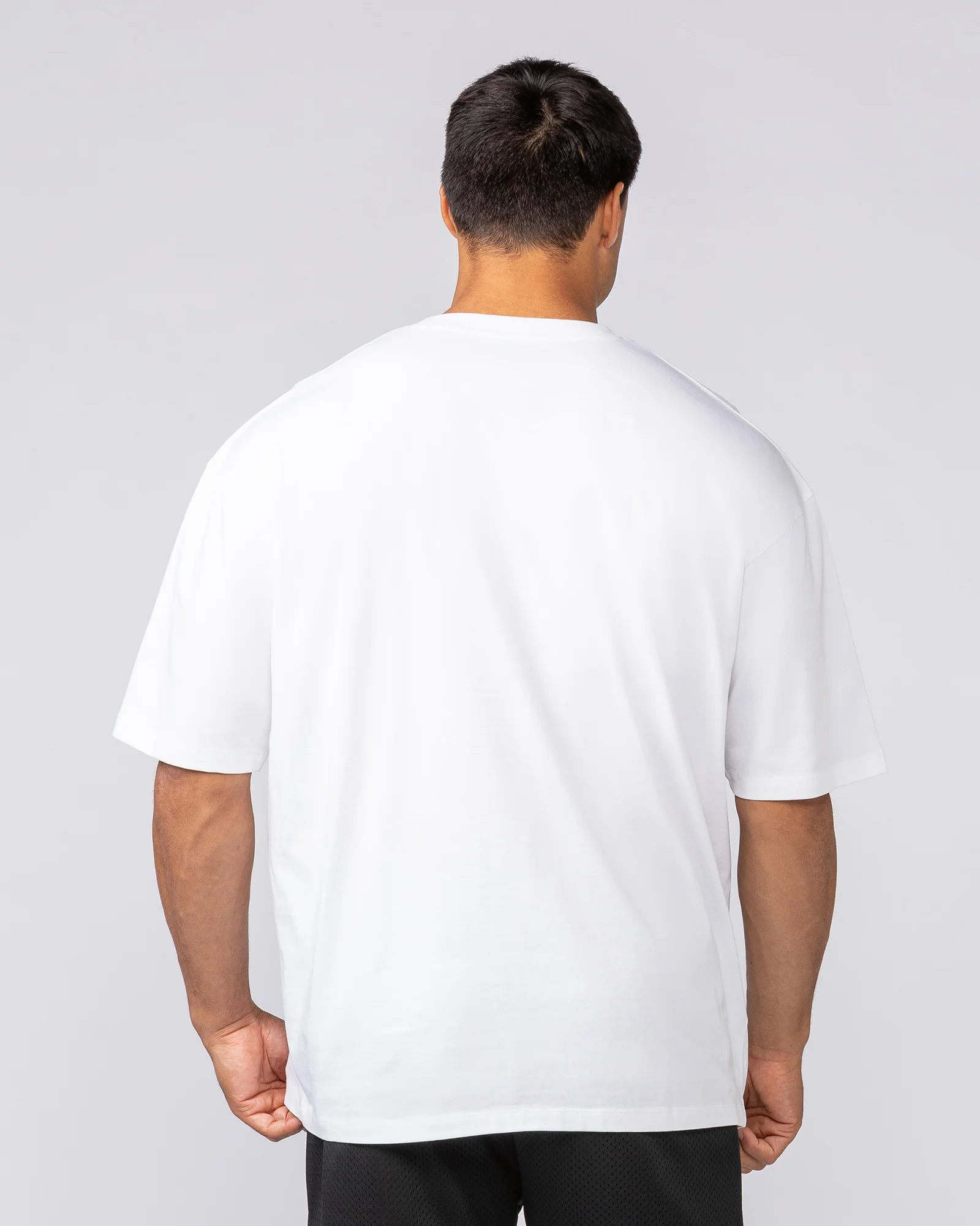 Varsity Training Oversized Tee - White - Image 5