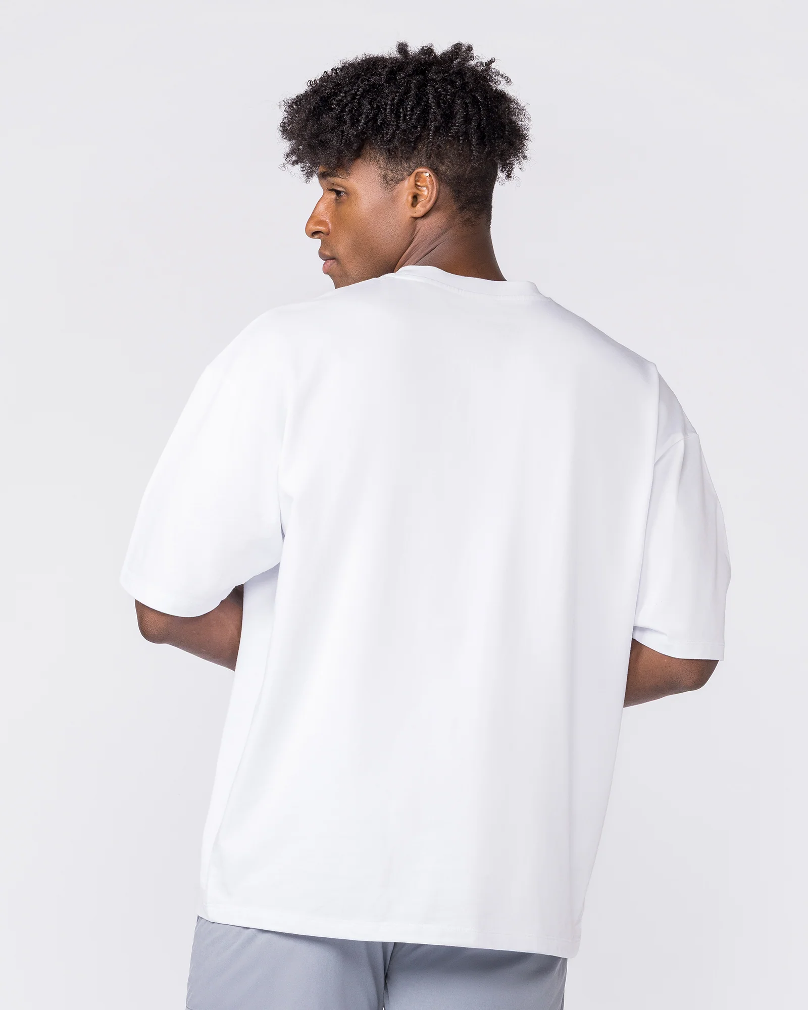 Worldclass Oversized Tee - White - Image 3