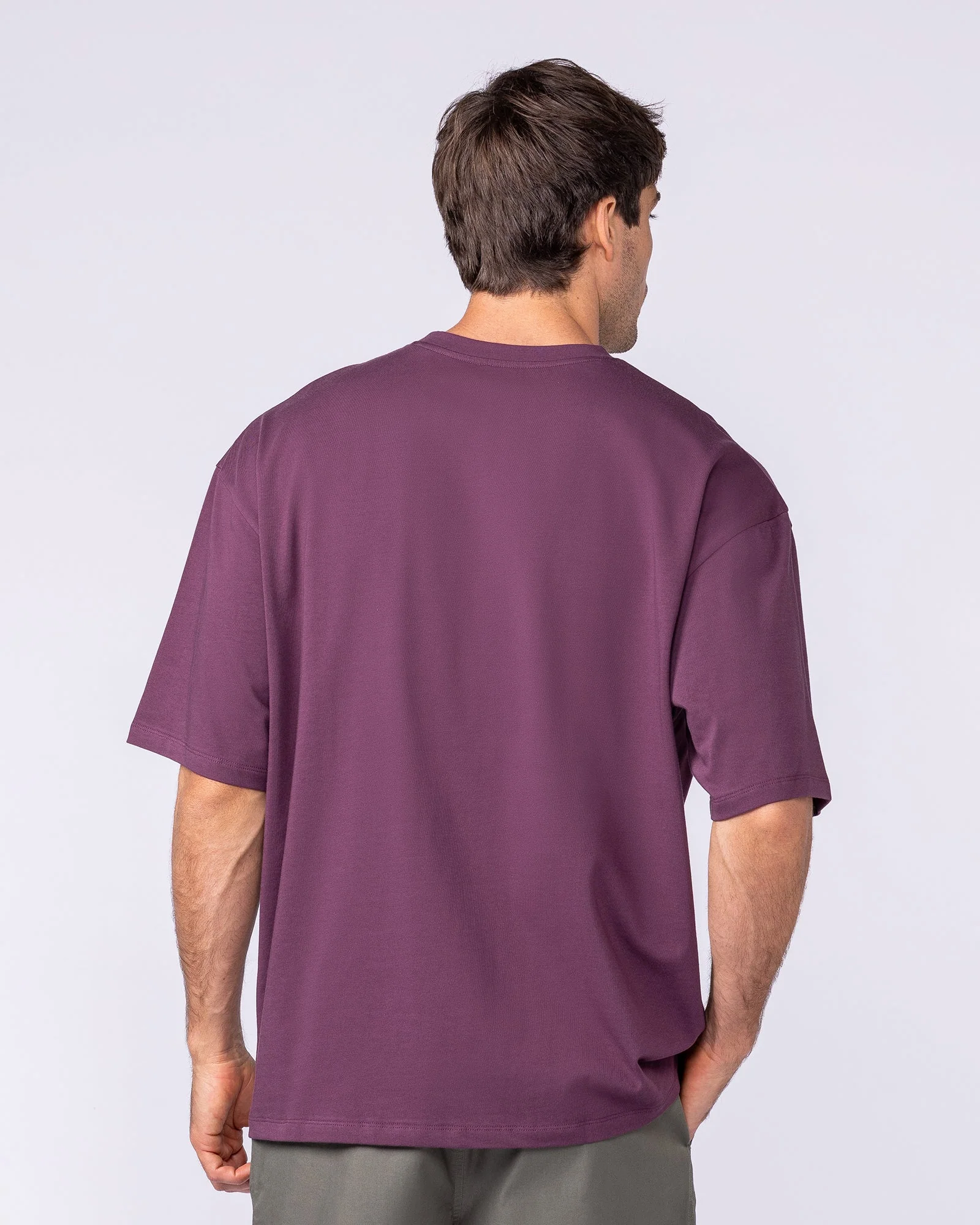 Worldwide Collection Oversized Tee - Cranberry - Image 4