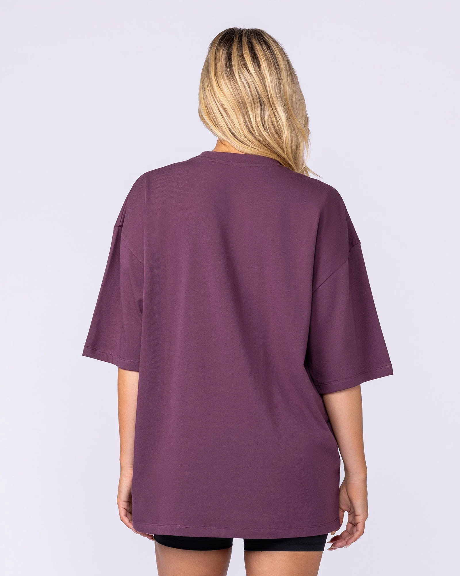 Worldwide Collection Oversized Tee - Cranberry - Image 8