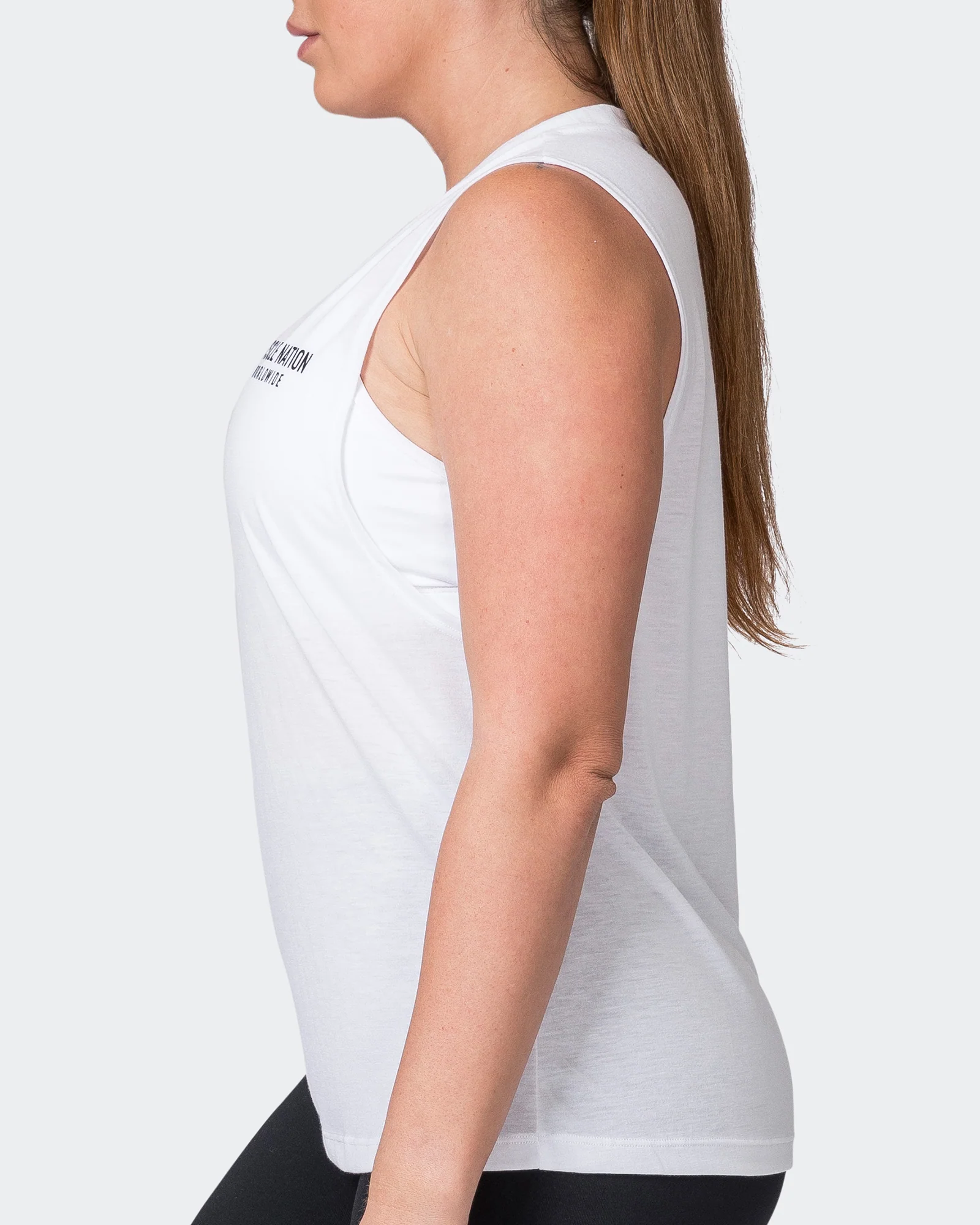 Worldwide Drop Arm Tank - White - Image 4
