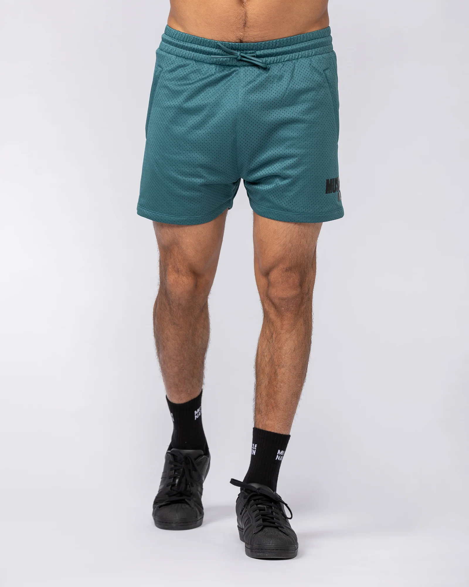 Worldwide Lay Up 3.5" Shorts - Shark - Image 3
