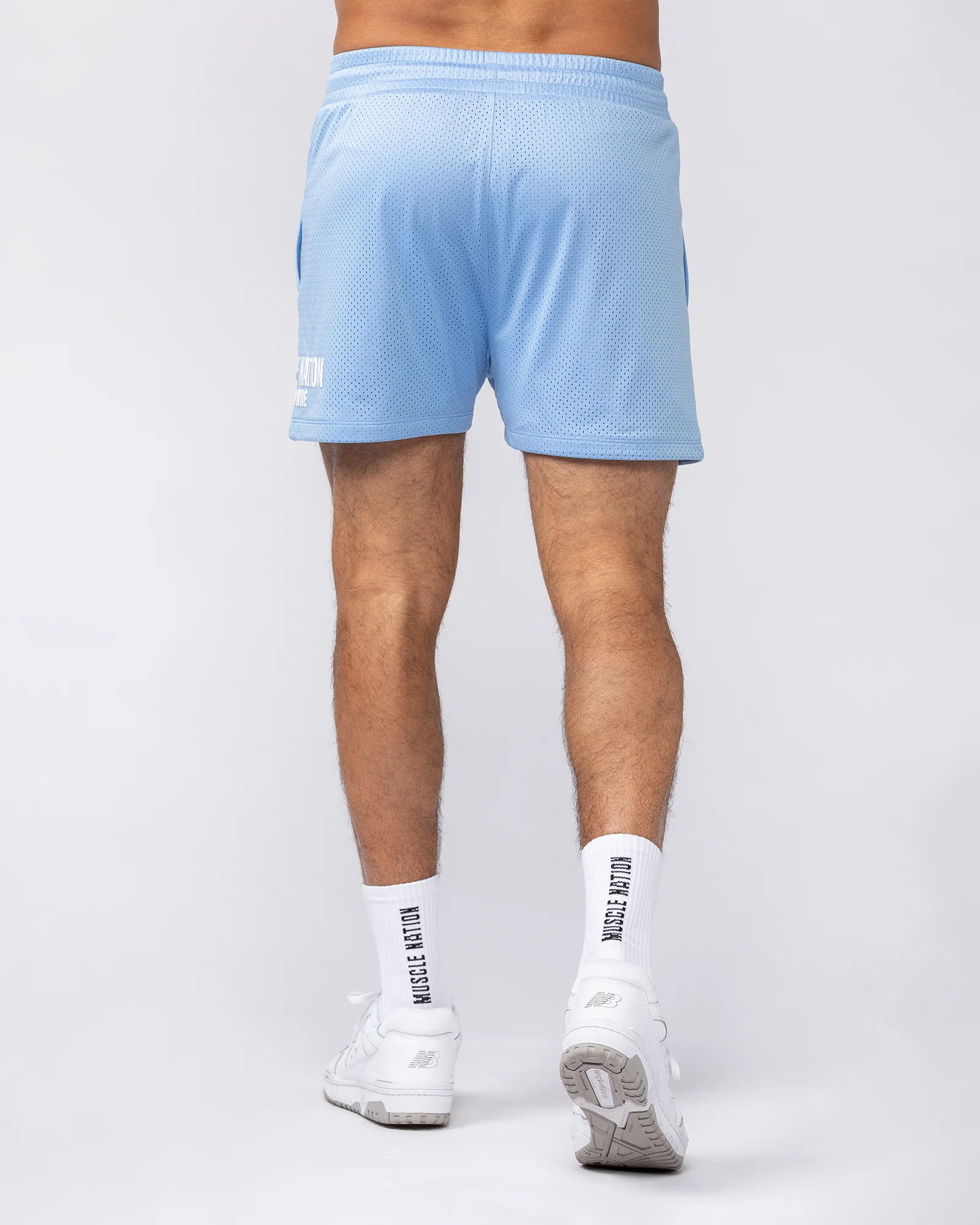 Worldwide Lay Up 3.5" Shorts - Sky - Image 5