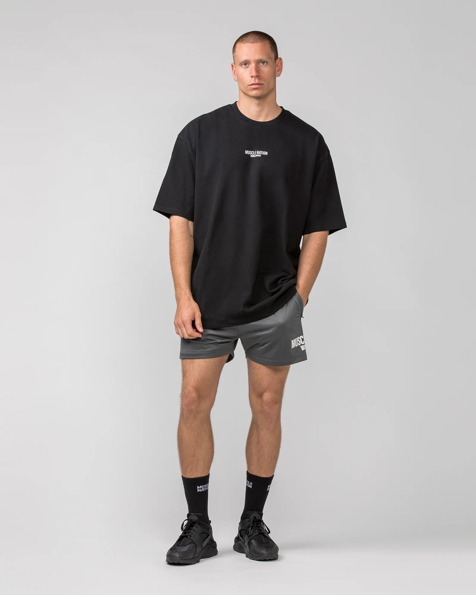 Worldwide Lay Up 3.5" Shorts - Tornado - Image 6
