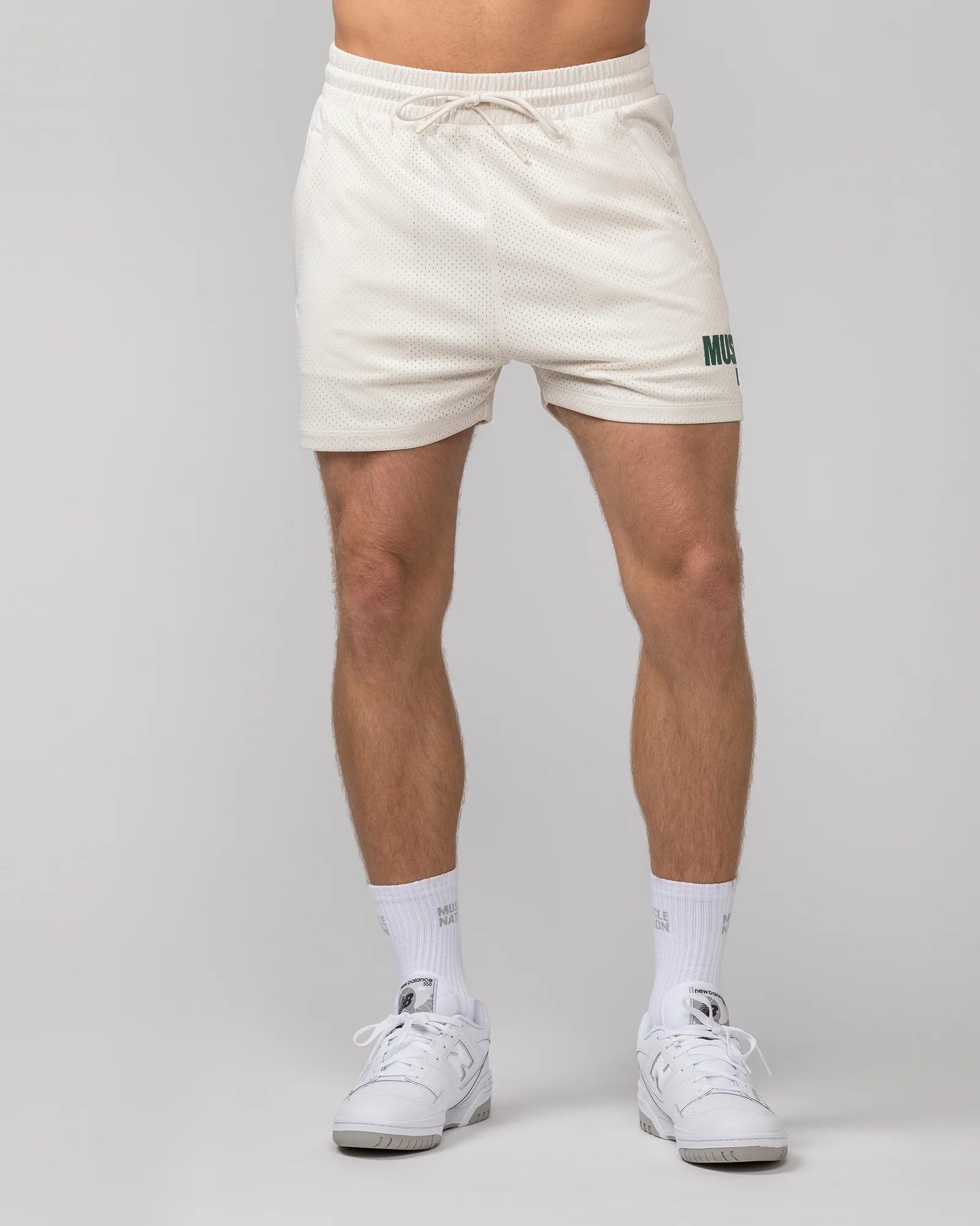 Worldwide Lay Up 3.5" Shorts - Travertine - Image 3