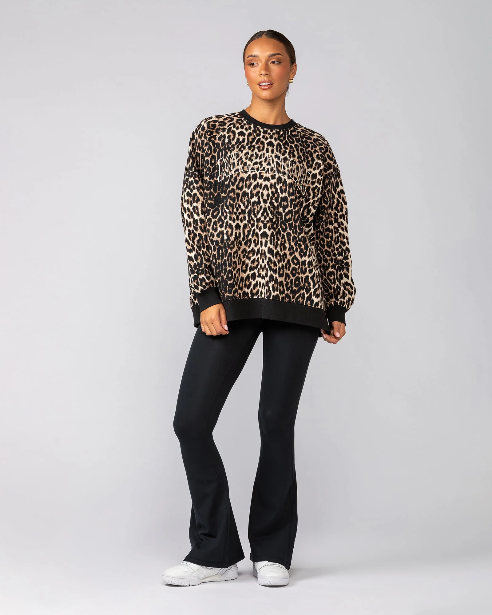 Zero Rise Everyday Flare Leggings - Black - Image 7