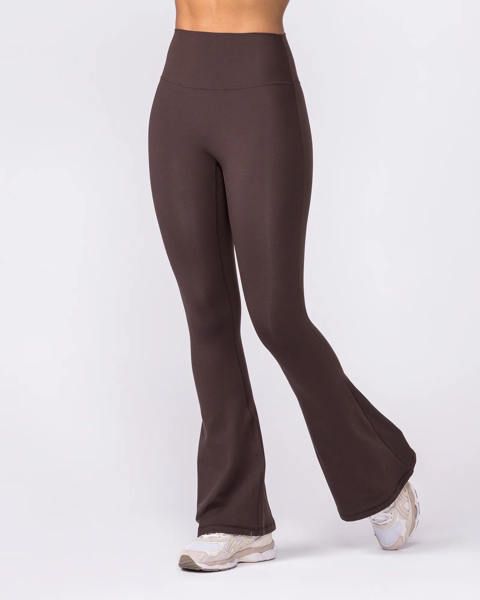 Zero Rise Everyday Flare Leggings - Cocoa - Image 4