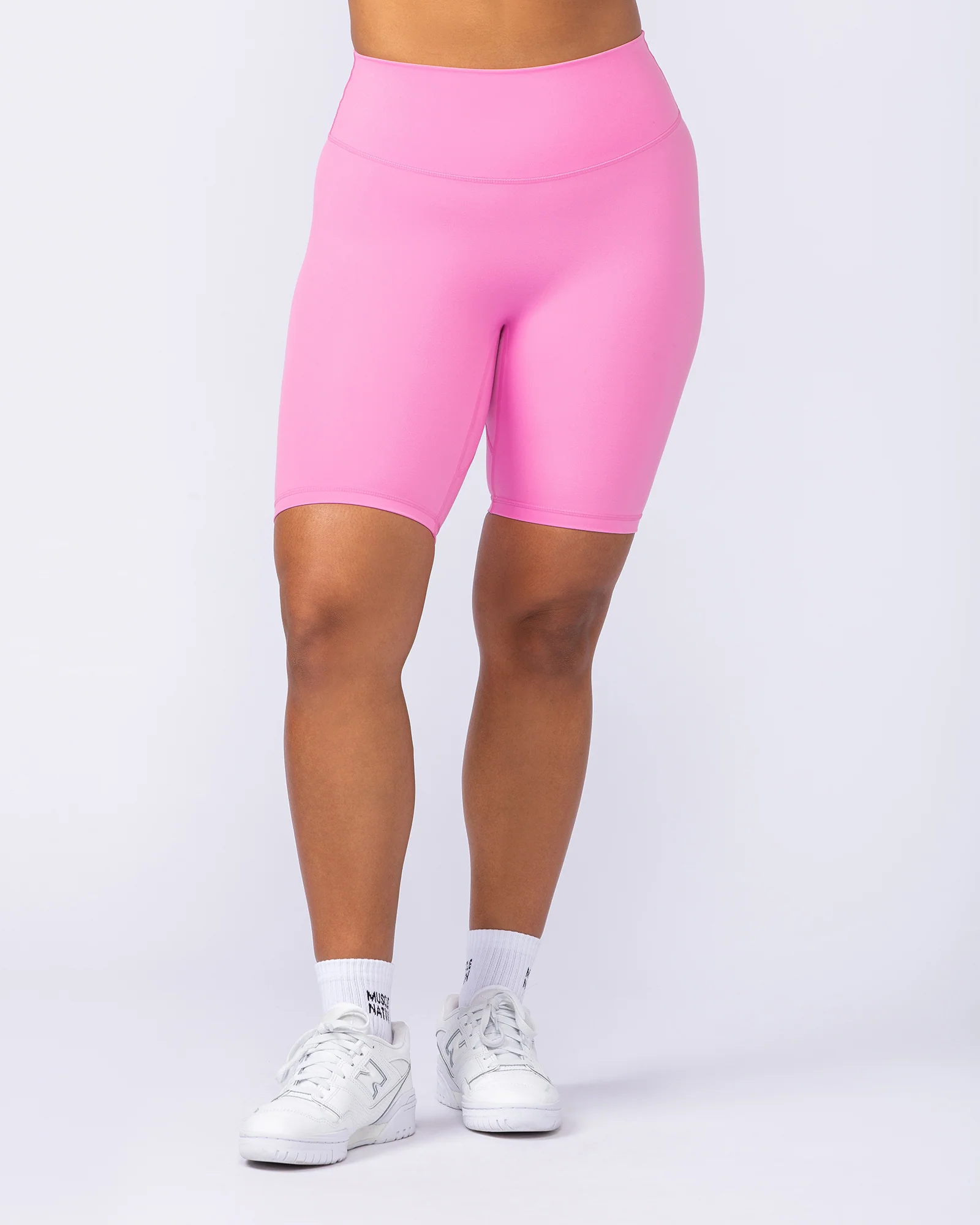 Zero Rise Everyday Referee Length Shorts - Hollywood Pink - Image 3